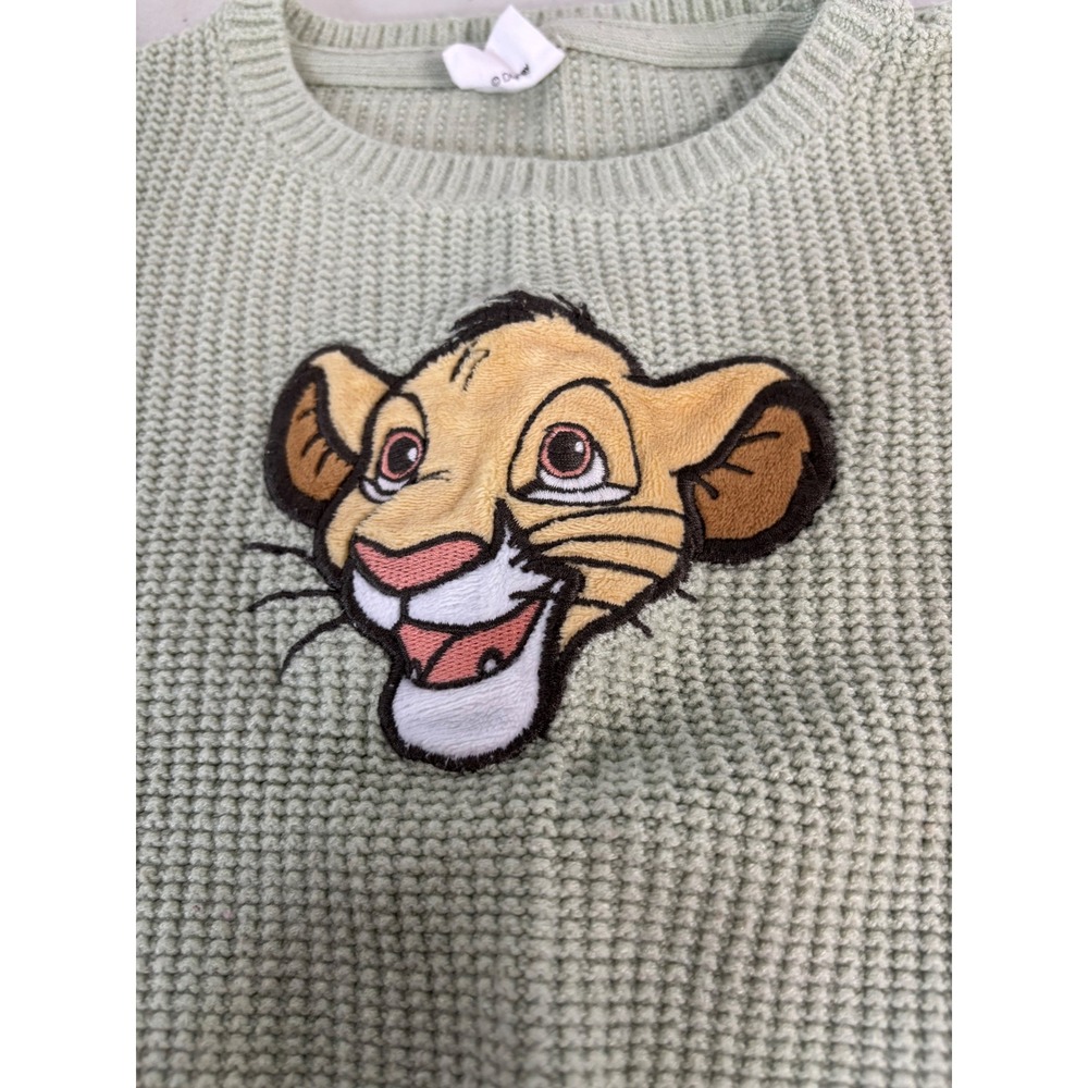 Disney Lion King Simba Sweater & Pixar Dinosaur T-Shirt Bundle Kids Green 12-36M - Picture 7 of 8